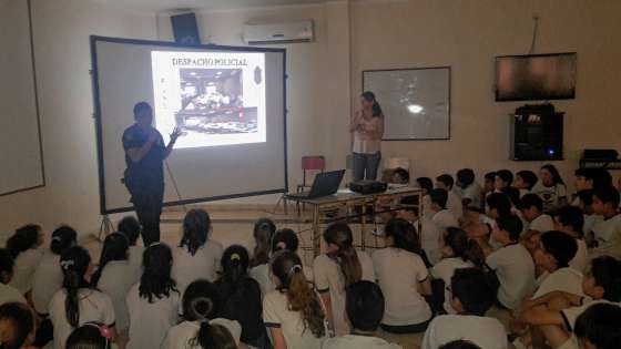 Más de 200 alumnos fueron capacitados sobre el correcto uso del Sistema de Emergencia