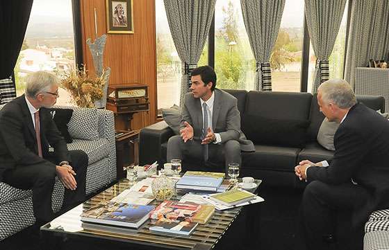 El Gobernador Urtubey se reunió con directivos de TGN