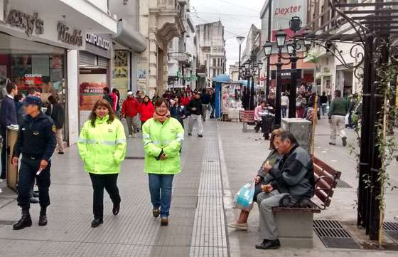 La Dirección General de Rentas realiza controles permanentes en las peatonales de la ciudad