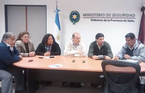 El Secretario de Seguridad recibió a concejales de Campo Santo