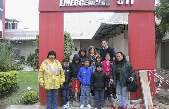 Capacitaron a estudiantes de Rosario de Lerma y Capital sobre el uso del Sistema 911