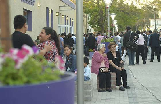 La localidad de General Güemes cuenta con un paseo peatonal