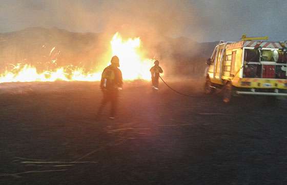 Defensa Civil sofocó incendios en diferentes puntos de la Capital e interior