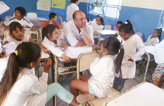 Veintisiete obras escolares se ejecutan el departamento San Martín