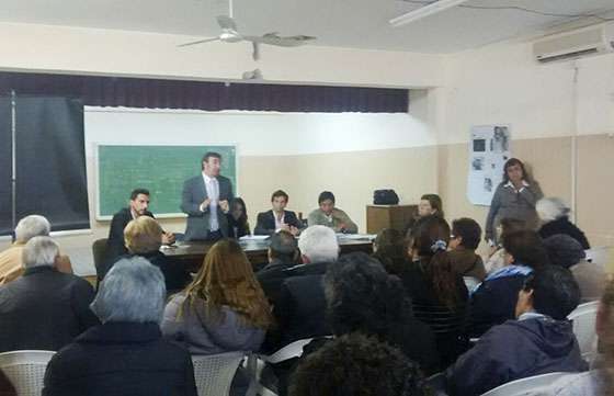 Encuentro con representantes de centros de jubilados