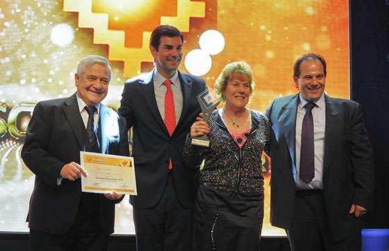 El Gobernador participó de la entrega de los premios Sol Andino