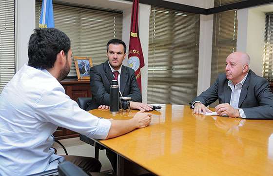 El ministro Rodríguez se reunió con el interventor de Colonia Santa Rosa