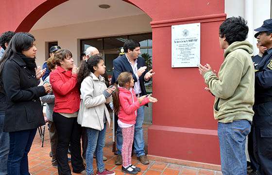 Impusieron el nombre de Norberto Pérez a la base operativa del acceso a la ciudad