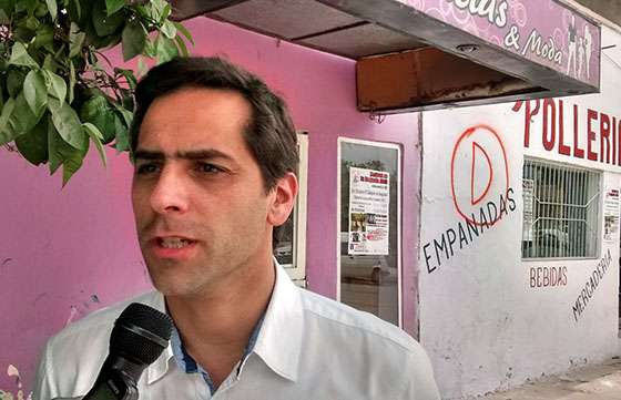 El Gobierno apoyará con créditos a comerciantes ​de El Galpón