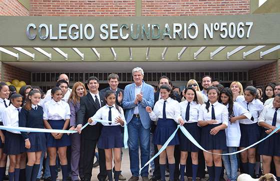 El colegio secundario de Talavera cuenta con nuevo edificio