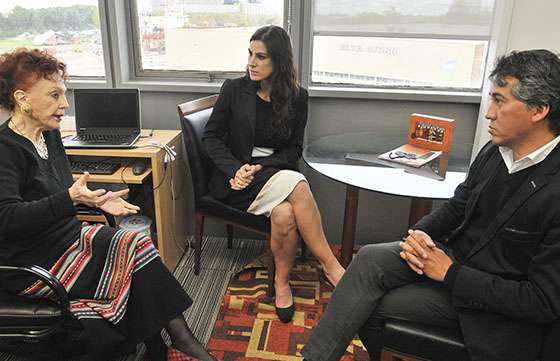 La ministra Calletti se reunió con la referente en estudios de género, Eva Giberti