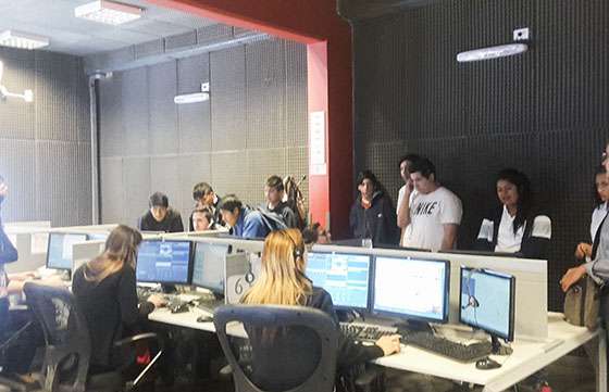 Seguridad capacita a estudiantes sobre  el uso del Sistema de Emergencia