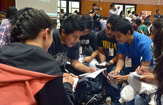 Cerca de 300 jóvenes compartieron una jornada de intercambio, formación y reflexión