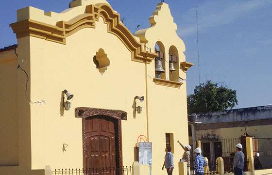 El Gobierno provincial comenzó la reconstrucción de edificios en El Galpón