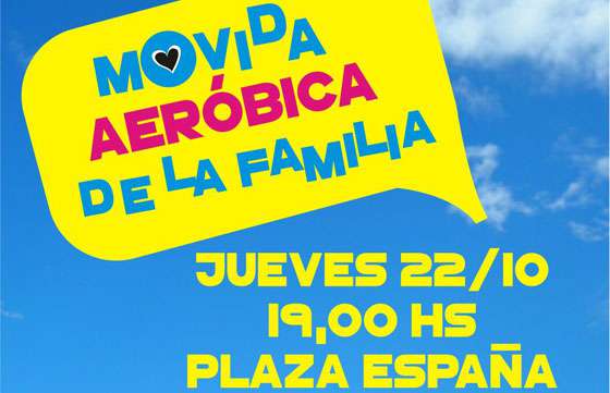 Hoy se realizará una movida aeróbica en plaza España