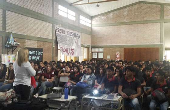 Más de 200 alumnos fueron capacitados sobre el Sistema 911