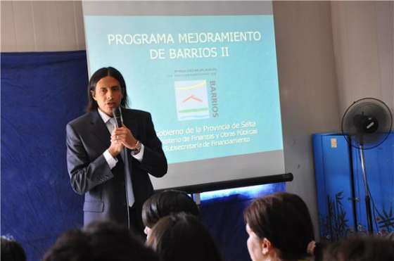 El Gobierno realizará una inversión de casi 8 millones de pesos en obras para barrio La Paz