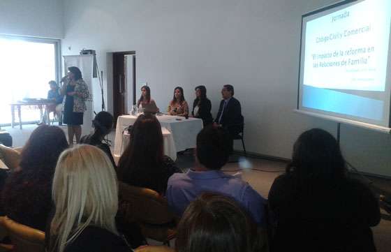 Profesionales de Metán debatieron sobre las reformas del Código Civil y Comercial en materia de familia