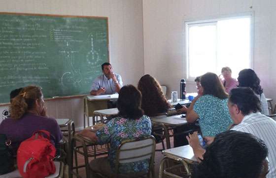 Equipos de Educación realizaron relevamiento y contención en El Galpón