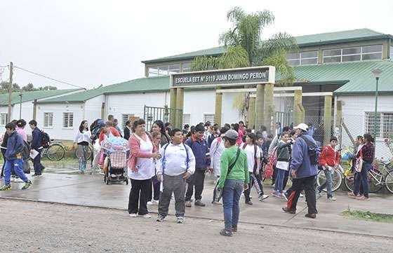 Con tranquilidad y expectativas retomaron las clases en El Galpón