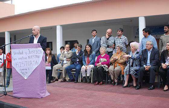 Jornada de identidad, memoria y derechos humanos en el Instituto Abuelas de Plaza de Mayo