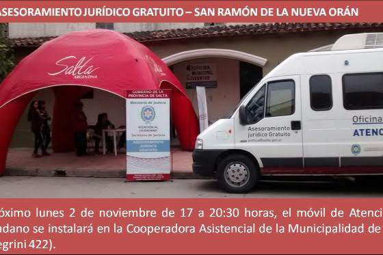 Capacitación y asesoramiento jurídico gratuito en Orán