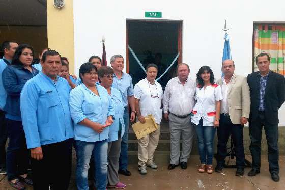 Inauguraron la ampliación del Hospital Luis Gardel en Urundel