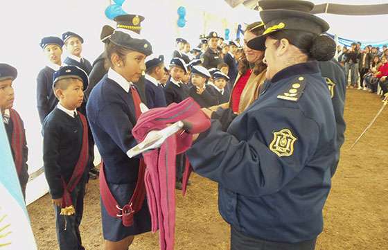 La Policía creó el Cuerpo Infantil San Antonio en La Silleta