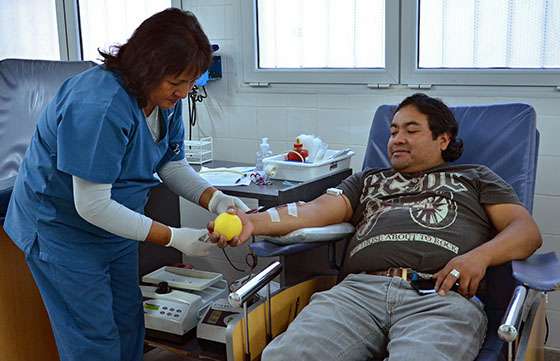 El lunes se conmemorará el Día Nacional del Donante de Sangre