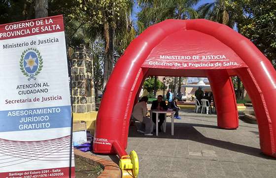 Se brindó asesoramiento jurídico gratuito en el Valle de Lerma