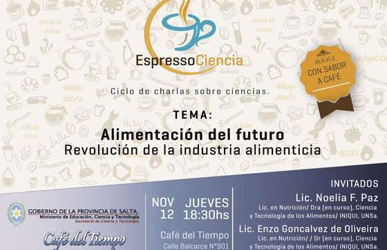 Debate sobre la alimentación del futuro en el ciclo Espresso Ciencia