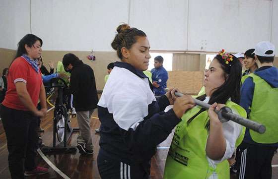 Más de 200 chicos concurrieron a la Jornada Taller de Deportes Paralímpicos