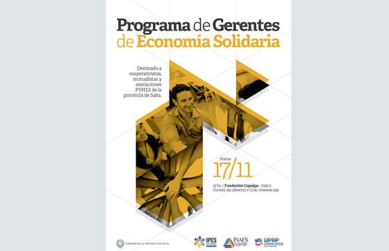 Se capacitará a gerentes de cooperativas, mutuales y asociaciones en económica solidaria