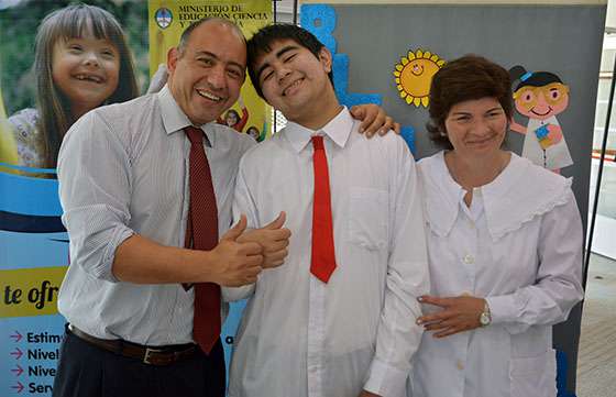 En Metán se inauguró el nuevo edificio de la escuela especial Evita