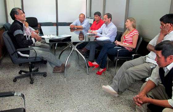 Usuarios del consorcio del río Calchaquí dialogaron con funcionarios de Ambiente