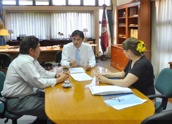 El secretario de Gobierno recibió a concejales de Pichanal