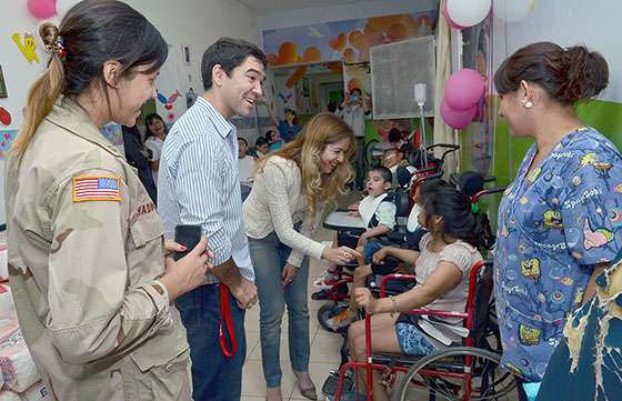 Se entregaron donaciones al Hogar Divino Niño Jesús
