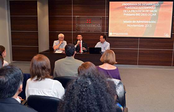 Funcionarios provinciales y la comisión del BID analizaron el avance de obras y proyectos turísticos