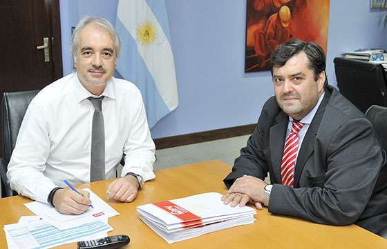 El titular del IPV se reunió con el Subsecretario de Vivienda de la Nación