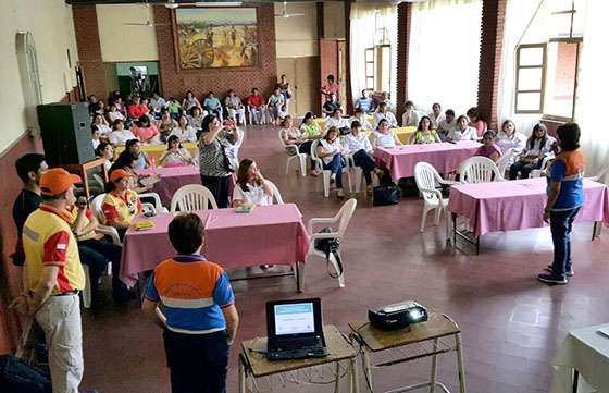 Docentes del interior recibieron capacitación sobre sismos