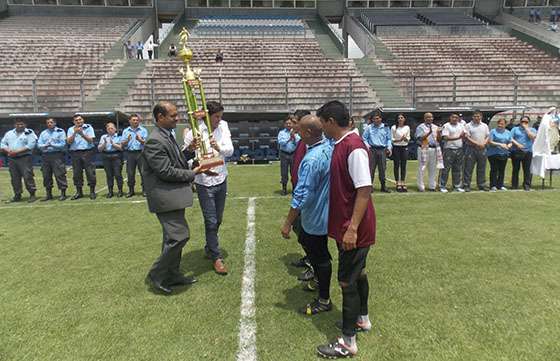 Internos de Salta y Tartagal jugaron la final del VI Torneo Provincial de Fútbol