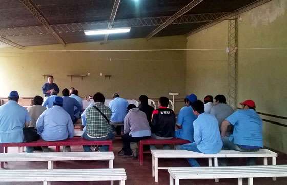 En Morillo dictaron un taller sobre potabilización de agua y saneamiento