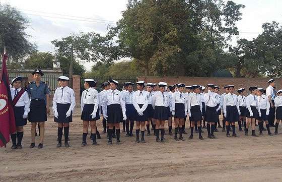 Segundo aniversario del Cuerpo Infantil de La Unión