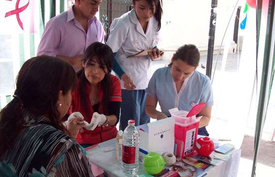 Con actividades de prevención y test voluntarios se conmemoró el Día Mundial de Acción Contra el Sida