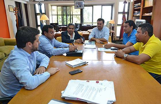 Transición comunal: se reunieron el intendente de Orán y el electo jefe comunal de Aguas Blancas