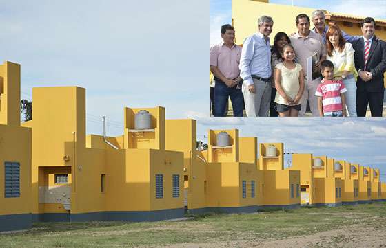 Ochenta familias de General Güemes son flamantes propietarios de sus viviendas