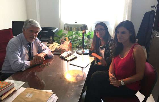 La Ministra Calletti se reunió con funcionarios judiciales de Joaquín V. González