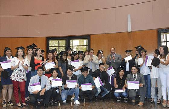 Recibieron diplomas los egresados de la Carrera de Administración Pública del Instituto N° 6041