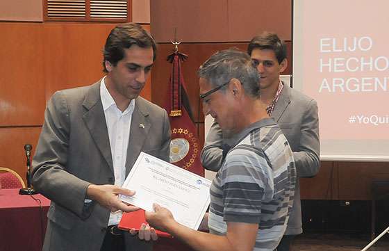 Entregaron certificados del programa 