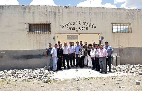 Inició la obra en la Técnica N° 3118 con una inversión de $55 millones